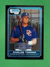 2006 Bowman Baseball 1st Bowman Chrome Prospects #BC65 Carlos Torres