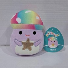 Squishmallows 8" Mahdi the Tie-Dye Mushroom plush