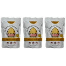3 Pack Orgnisulmte Egg White Protein Powder 8 Oz Pasteurized Dried Egg Whites