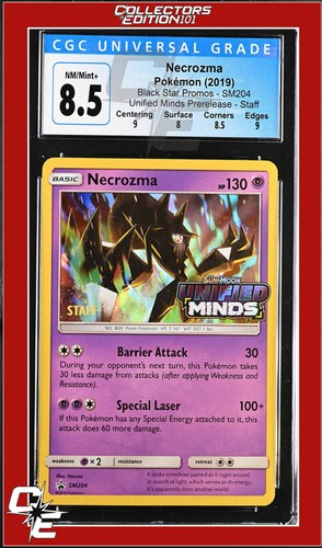 Necrozma graded CGC 8.5 for sale on eBay