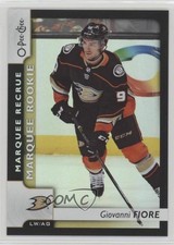 2017 Upper Deck O-Pee-Chee Update Black Rainbow Foil 11/100 Giovanni Fiore a8r