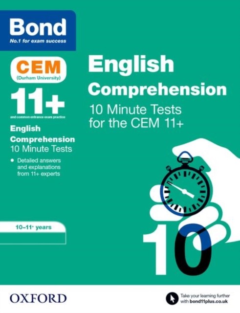 Bond 11+ CEM English Comprehension 10 Minute Tests: Ready for the 2026 Cambridge Select Insight exam: 10-11 Years (Bond CEM) - Image 5