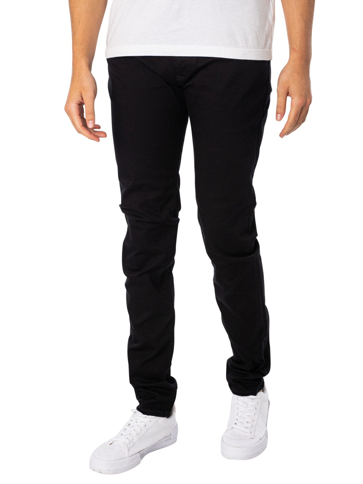 Diesel Men's Black Skinny Jeans Low Waist 1979 Sleenker, /Dark Grey, Zip Fly Size 33 - Image 2