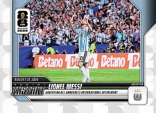 Presale 2026 Panini Instant FIFA World Cup Lionel Messi #256 INT’L RETIREMENT!