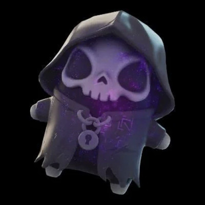 Cube grim reaper from Fortnite