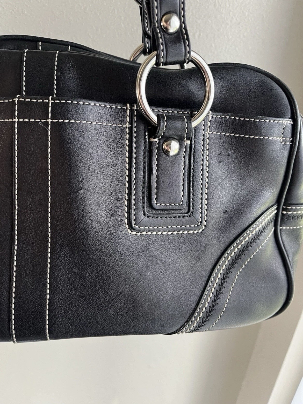 Coach Vintage Soho Leather Shoulder Bag - Gem