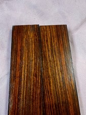 Long Cocobolo Knife Scale 9x2x1/2 Each Sold As Matched Set