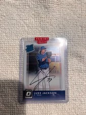 2016 Panini Donruss Optic, Rookie Card, Autograph, LUKE JACKSON. rookie card picture