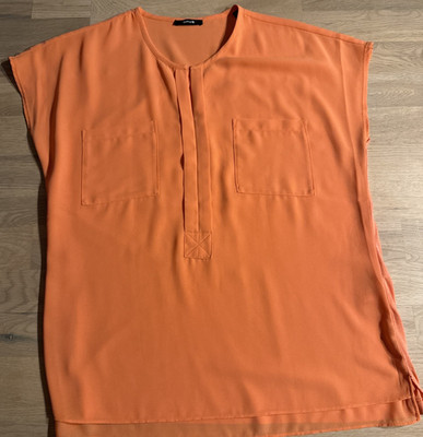 Taifun Damen Bluse ärmellos rose mit Spitze Rundhals Gr. 40 NP. 49,99 Euro  TOP