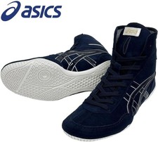 ASICS EX-EO Wrestling Boxing Shoes 1083A001 TWR900 New model Navy Silver