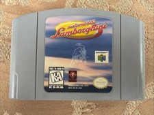 Automobili Lamborghini Nintendo 64 N64 Original Authentic Cart ONLY TESTED