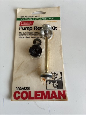 #ad Coleman Lantern Pump Repair Kit 220A6201 Genuine NEW SEALED Old Stock NOS $24.00
