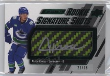 2023-24 Engrained Rookie Signature Shots Green Stick 21/75 Akito Hirose Auto 1q2