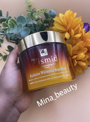 Bismid Exclusive Whitening Mega Blast Cream Dark Spots SPF 50 Broad 16.9 oz