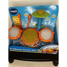 VTech KidiBeats Kids Drum Set Orange NEW cational Musical Toy