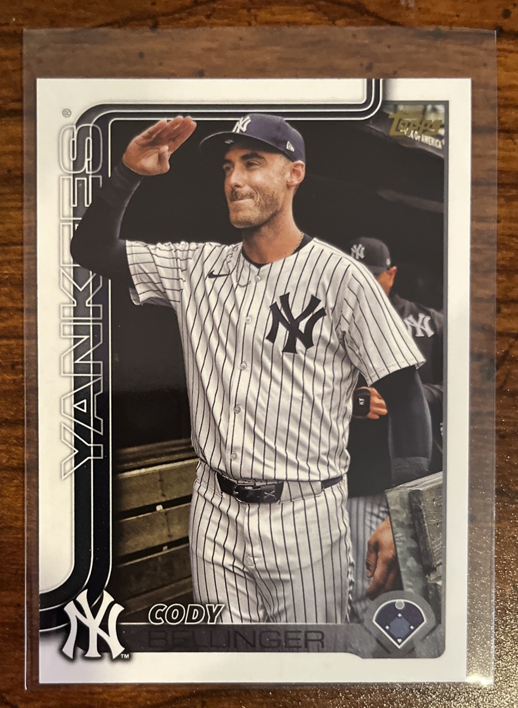 2025 Topps Update Cody Bellinger Golden Mirror SSP #US50 New York Yankees