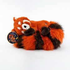FAO Schwarz Big Tails Red Panda Plush Stuffed Animal NWT Soft Furry Toy