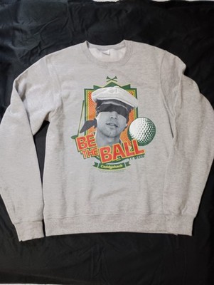 Caddyshack ''Be The Ball'' Grey Sweater Chevy Chase Size Small