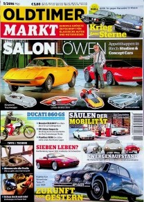 1) Oldtimer Markt 05/2016 - Tatra 77 mit 60PS in ein - Tips für Jaguar XK8 und