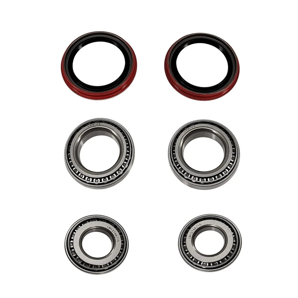 FRONT WHEEL BEARING AND SEAL KIT FOR 1975-1985 1987-1996 FORD F-150 RWD 6PCS Foto 2 de 4