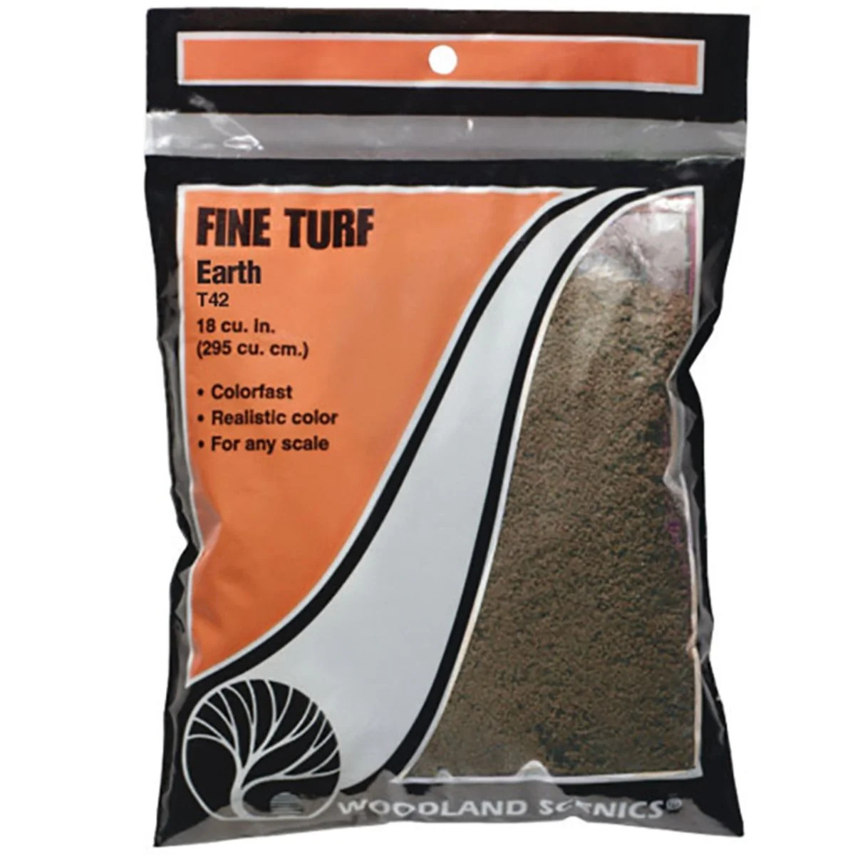 Woodland Scenics Earth Fine Turf (Bag)
