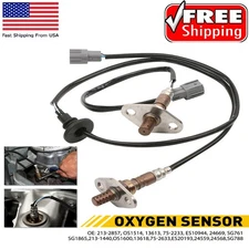 2Pcs Oxygen O2 Sensor Upstream&Downstream For 2000-2004 Toyota Tacoma 75-2633