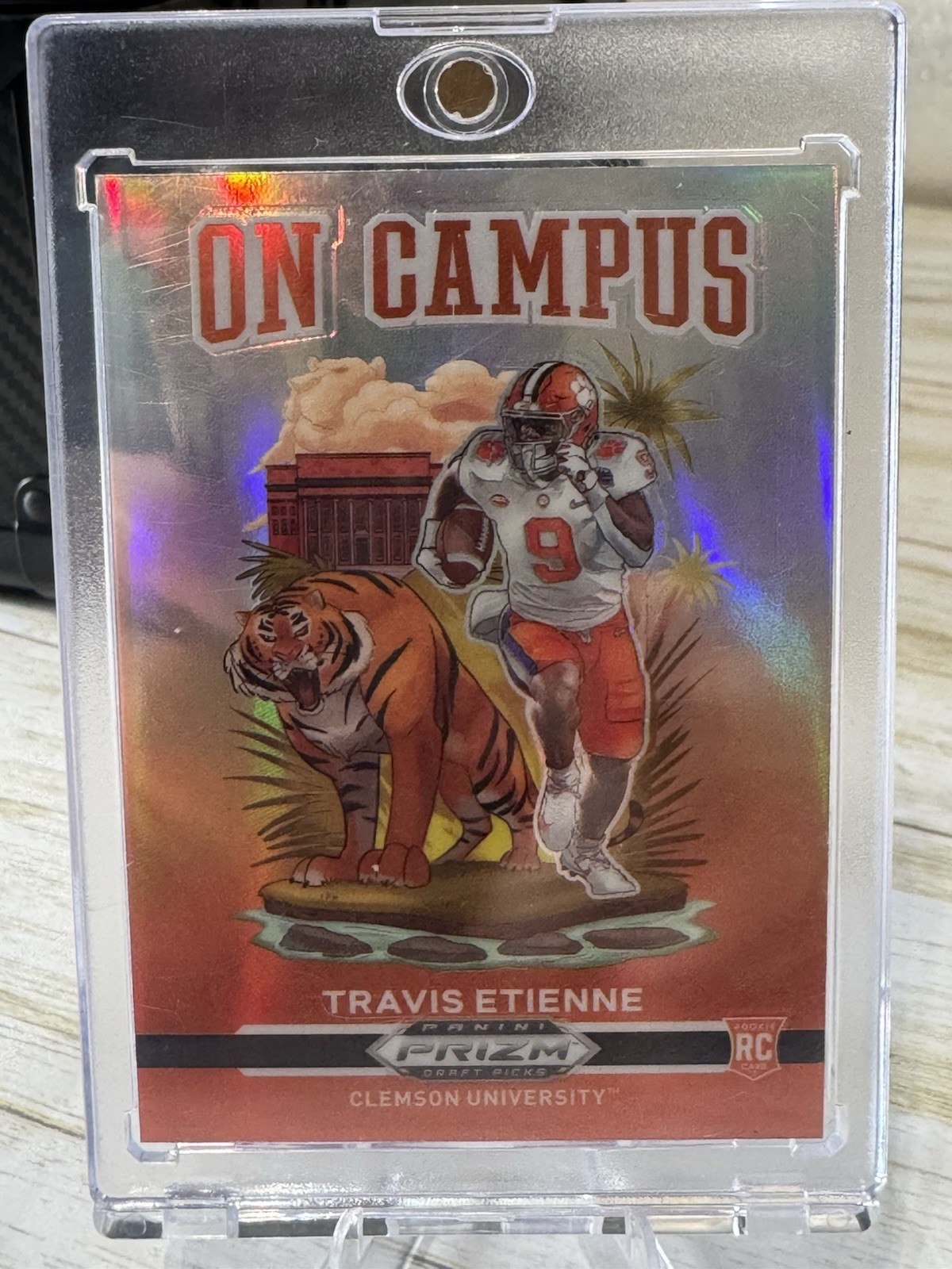 🏈 2021 Prizm Draft Picks On Campus Travis Etienne Case Hit SSP! 🔥