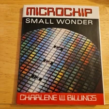 Vintage 1984 Microchip Computer Book Salesman SAMPLE VG++ Dust jacket