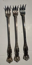 Vintage Seafood Cocktail Fork Wm Rogers MFG AA Silverplate