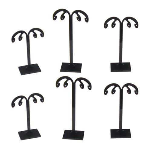 2 Sets Ohrringständer Juwelierorganisator Ohrringhalter Aus Acryl