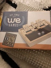 Shut the Box Game, 9 Number Flip Tiles We Games, FREE Big Bang Both Factory Sea