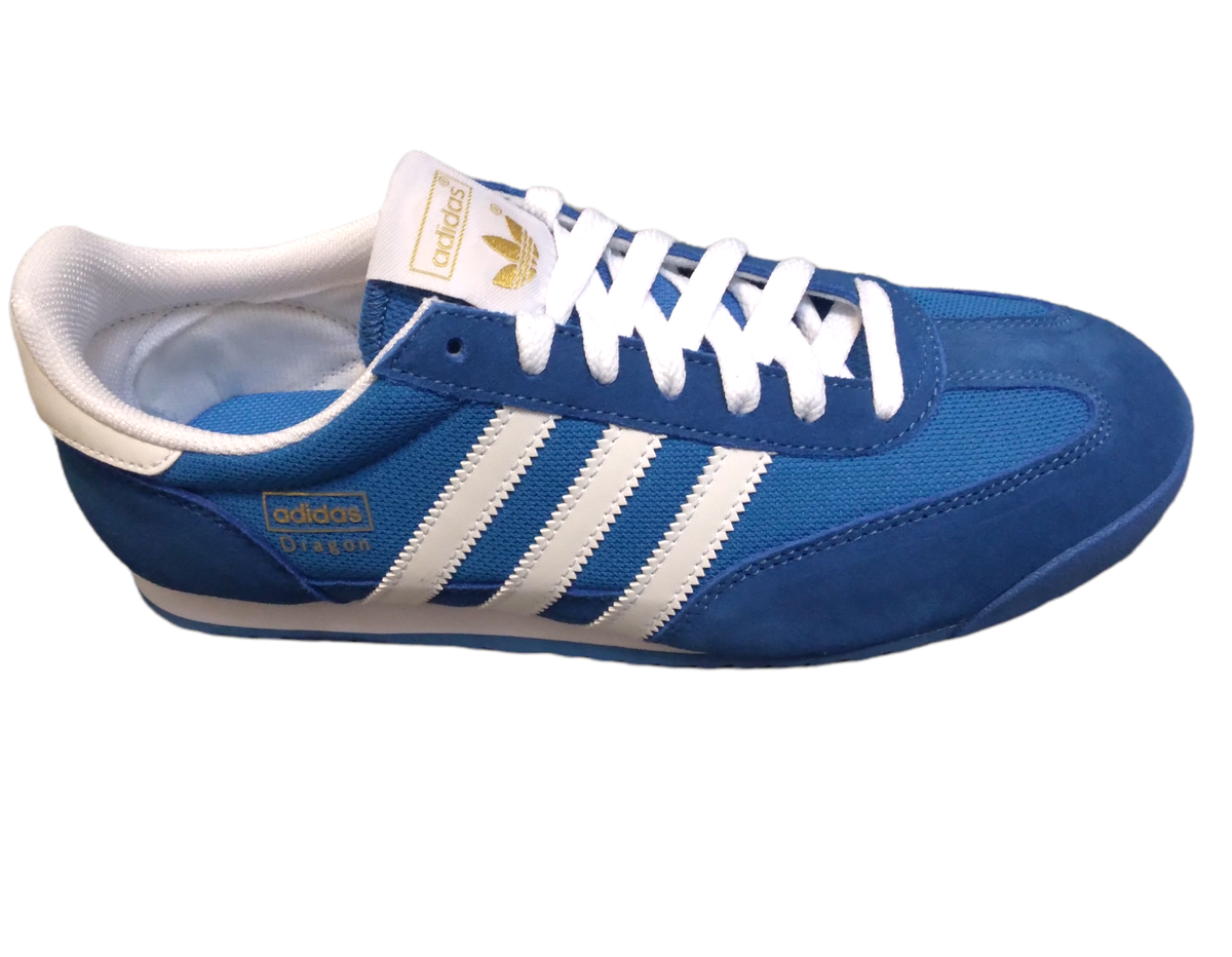Adidas Dragon Originals Mens Shoes Trainers Uk Sizes 7-12 G50922 Blue White