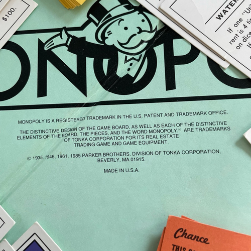 Parker Brothers Monopoly 1985 Brettspiel USA Vintage - Bild 6 von 6