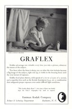 1922 Graflex: Advantages Are Valuable Every Time Vintage Print Ad