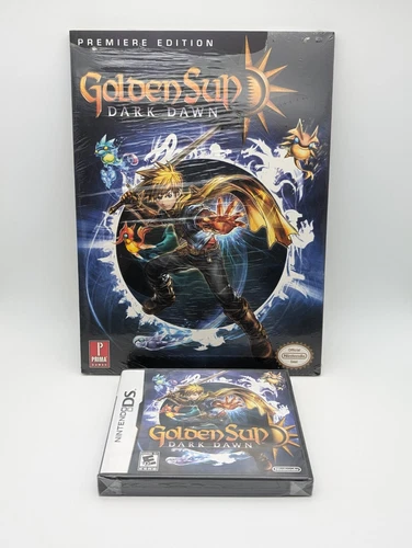Golden Sun Dark Dawn DS Guide Lot - New