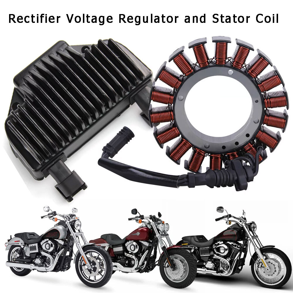 For 2008-2016 Harley Dyna 40 Amp Electric Stator & Voltage