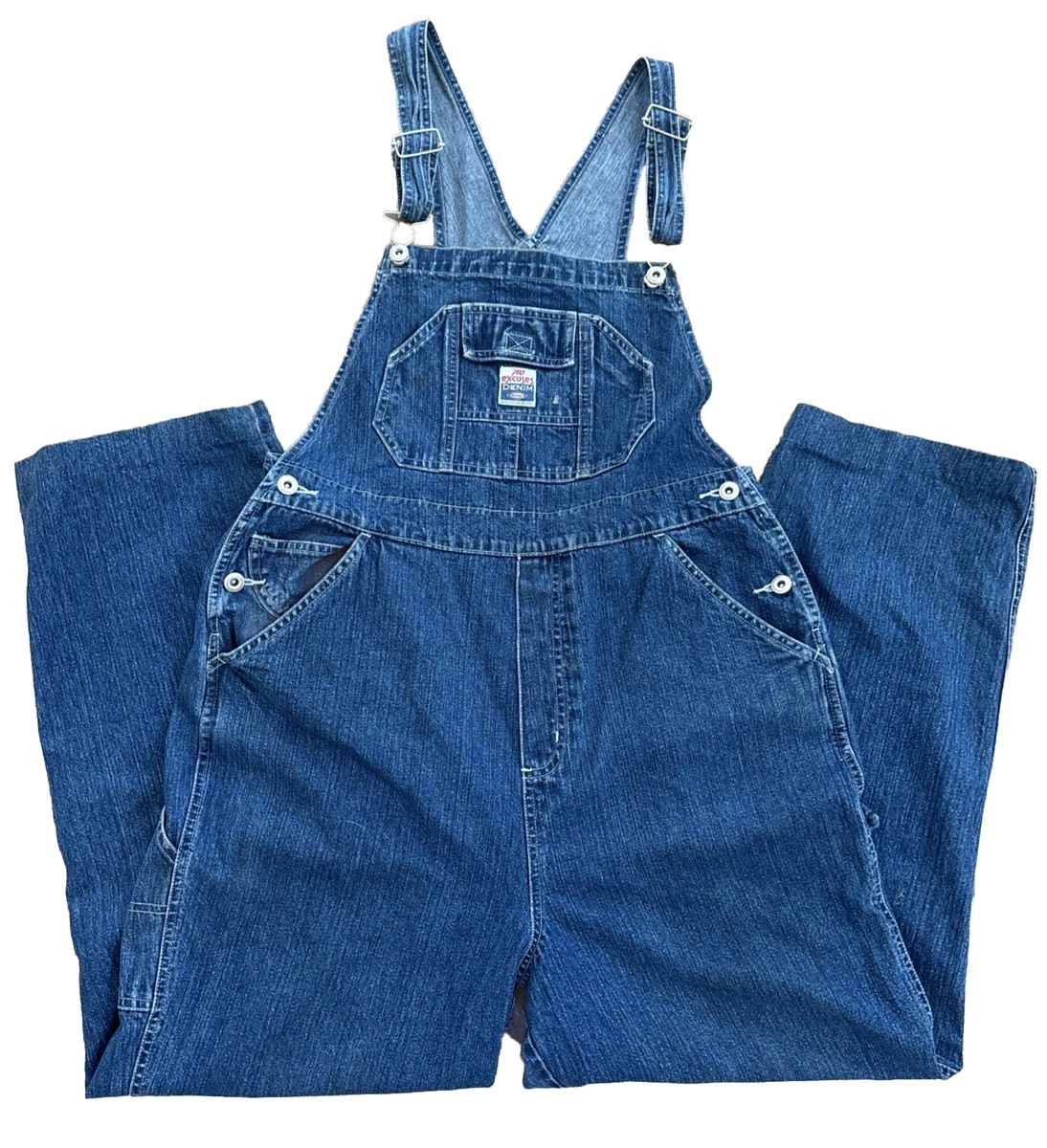 90’s vintage Levi's denim coverall Size-M Blue Denim Overalls Levi's - 1990s Baggy-Fit Vintage