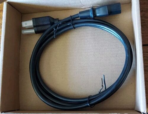 6ft Standard AC Power Cord Cable 3 Prong Plug for PC Computer Monitor & Desktop - Picture 2 of 5