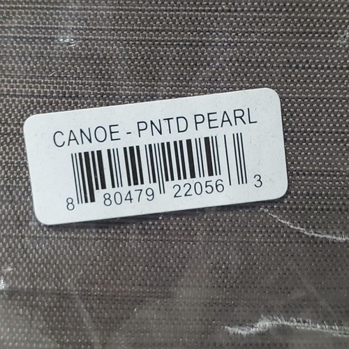 Lug Canoe Cosmetic Pouch Case Zip Up Painted Pearl Stripe NWT - Picture 3 of 6
