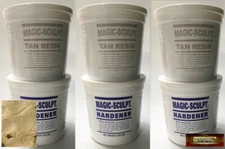 M02055x3 MOREZMORE 15 lb TAN Magic Sculpt Sculp Epoxy Clay Model Putty