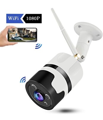 Outdoor Wireless Security Camera Waterproof WiFi IP Camera