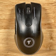 TECURS GM001 Black Wireless Bluetooth 7 Buttons Ergonomic DPI Gaming Mouse
