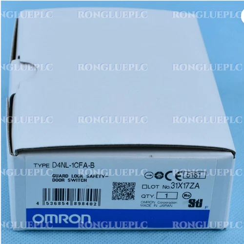 Original Omron D4NL-1CFA-B PLC Safety Switch Lock Door New In Box D4NL-1CFA-B