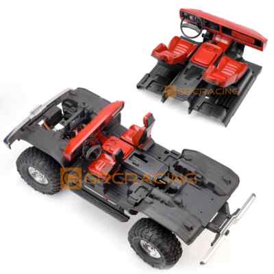 Interior Kit Seat Center Console for 1/10 RC Crawler Car Traxxas TRX4 BRONCO