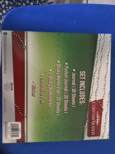 *NATIONAL LAMPOONS Christmas Vacation*Gift DESK SET*Journal*Bookmark*Pen*Sticker - Picture 6 of 8