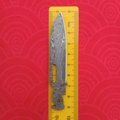 VG10 Core Damascus Blade for Leatherman P4 DIY Modify