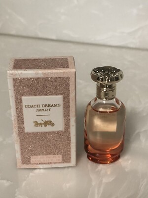 Coach Dreams Sunset Eau de Parfum Mini Splash Bottle 4.5 ml  0.15 fl oz.  Boxed
