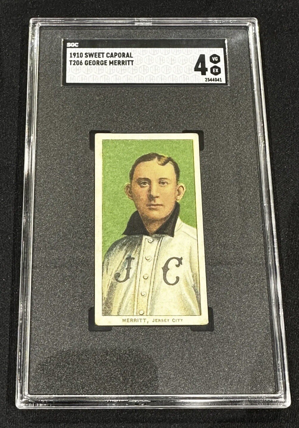 1910 T206 SWEET CAPORAL GEORGE MERRITT SGC 4