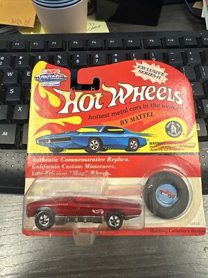 Hot Wheels Mattel Twin Mill Redline Matching Collector's Button N13