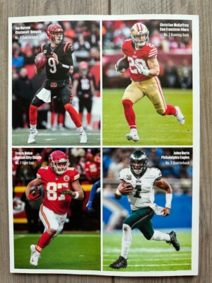 2023 FANTASY FOOTBALL NFL Special Edition ESPN Magazine PLAYER SCOUTING  Nice MIA